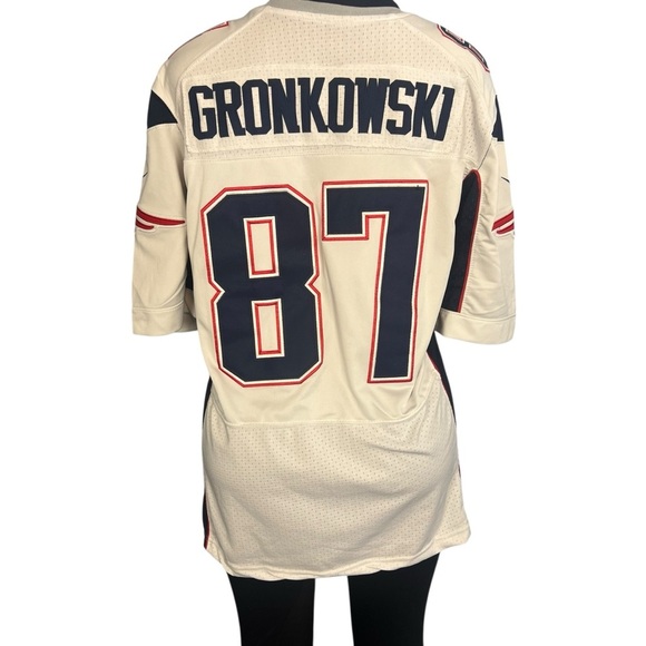 Nike NFL New England Patriots Jersey 87 Rob Gronkowski - Picture 10 of 12